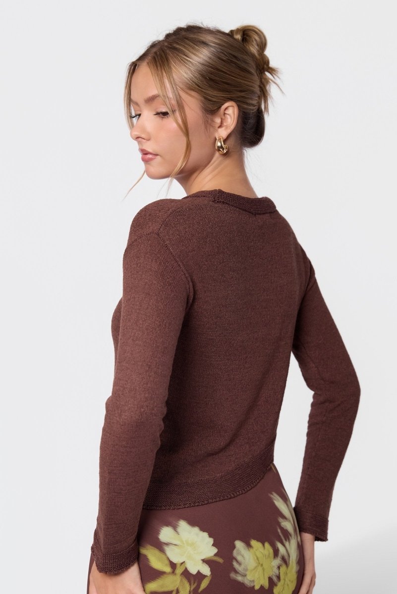Cade Top (Brown) - Top - Yakira Bella