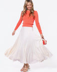 Calia Skirt (Ivory) - Skirt - Yakira Bella