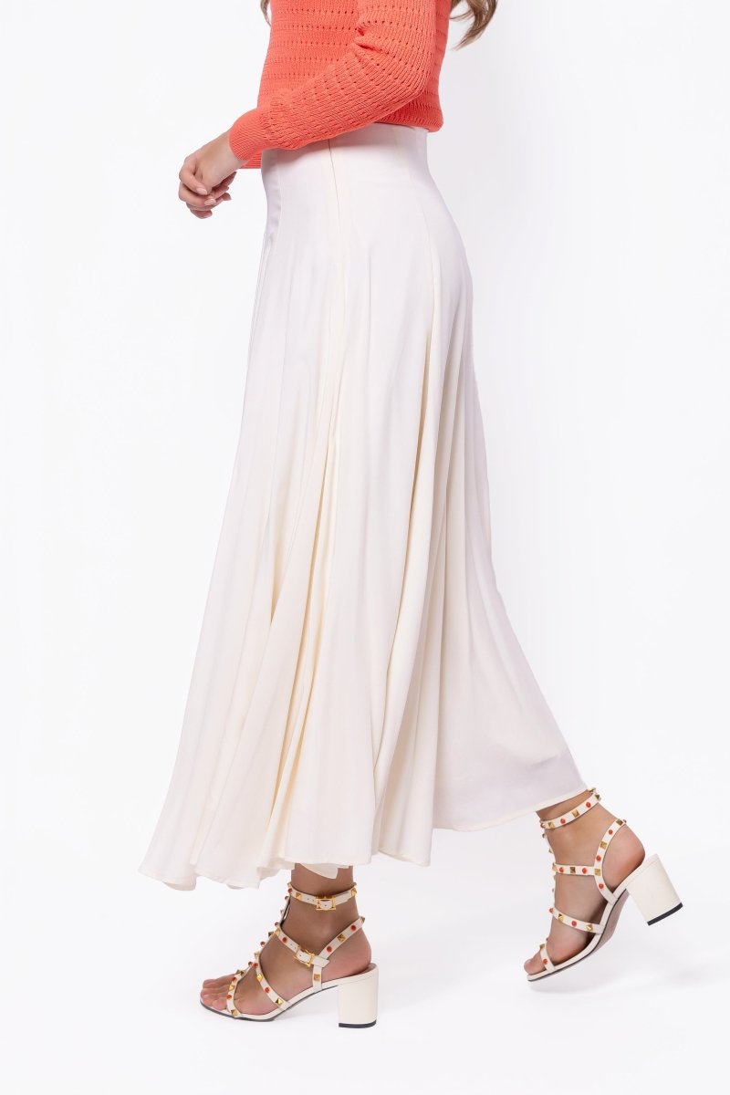 Calia Skirt (Ivory) - Skirt - Yakira Bella