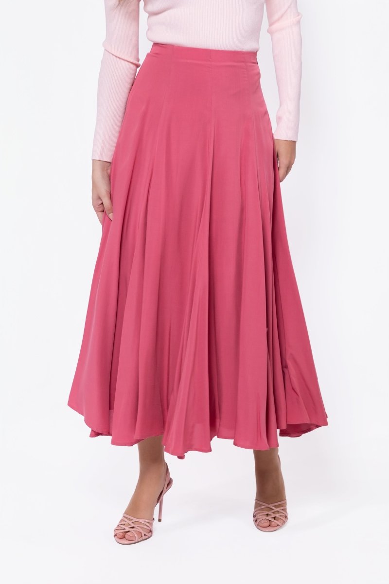 Calia Skirt (Pink) - Skirt - Yakira Bella