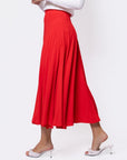 Calia Skirt (Red) - Skirt - Yakira Bella