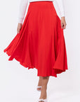 Calia Skirt (Red) - Skirt - Yakira Bella