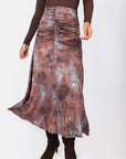 Calista Skirt 36" (Brown) - Skirt - Yakira Bella