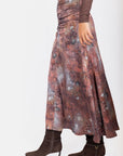 Calista Skirt 36" (Brown) - Skirt - Yakira Bella