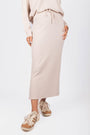 Callie Ribbed Skirt (Beige) - Skirt - Yakira Bella