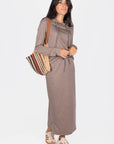 Callie Top (Brown) - Top - Yakira Bella