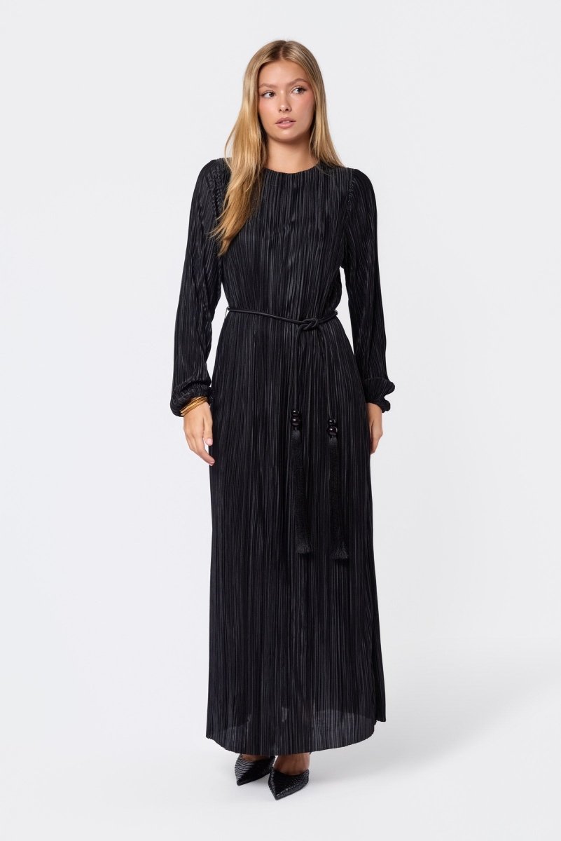 Camellia Dress (Black) - Dress - Yakira Bella