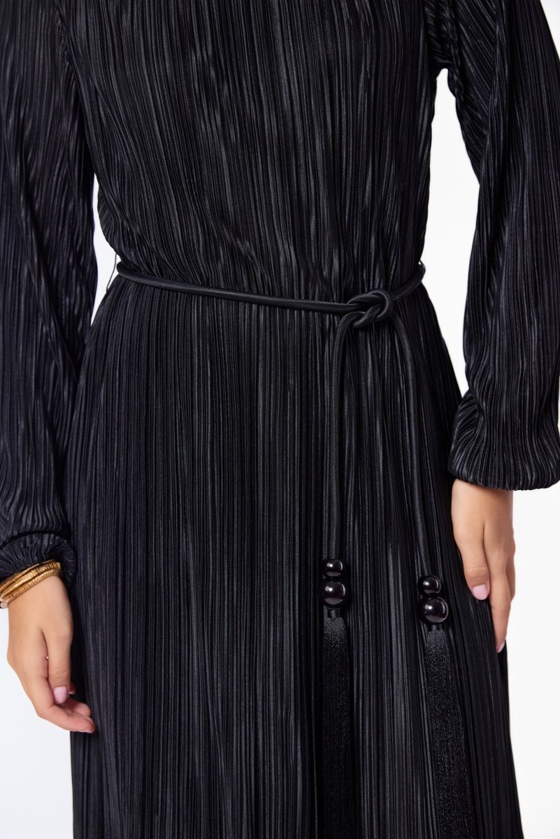 Camellia Dress (Black) - Dress - Yakira Bella