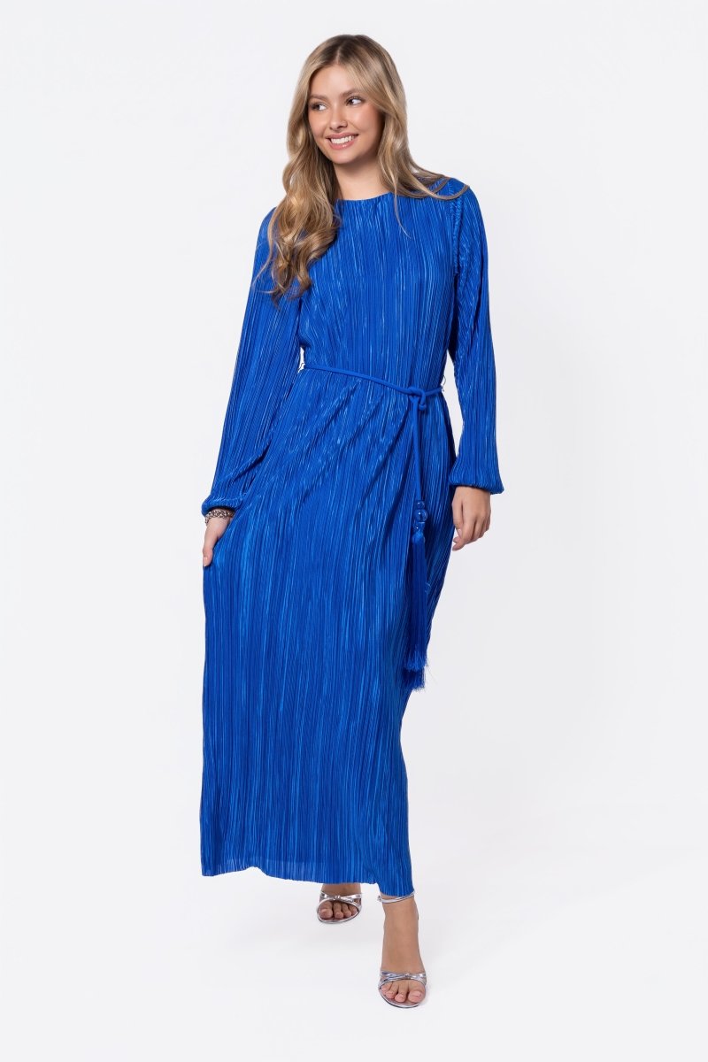 Camellia Dress (Blue) - Dress - Yakira Bella