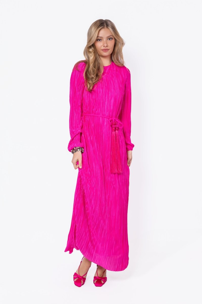 Camellia Dress (Hot Pink) - Dress - Yakira Bella