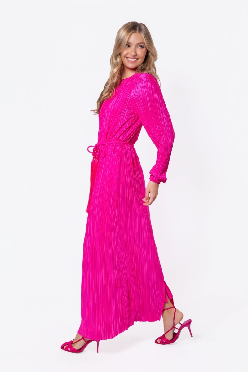 Camellia Dress (Hot Pink) - Dress - Yakira Bella