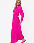 Camellia Dress (Hot Pink) - Dress - Yakira Bella