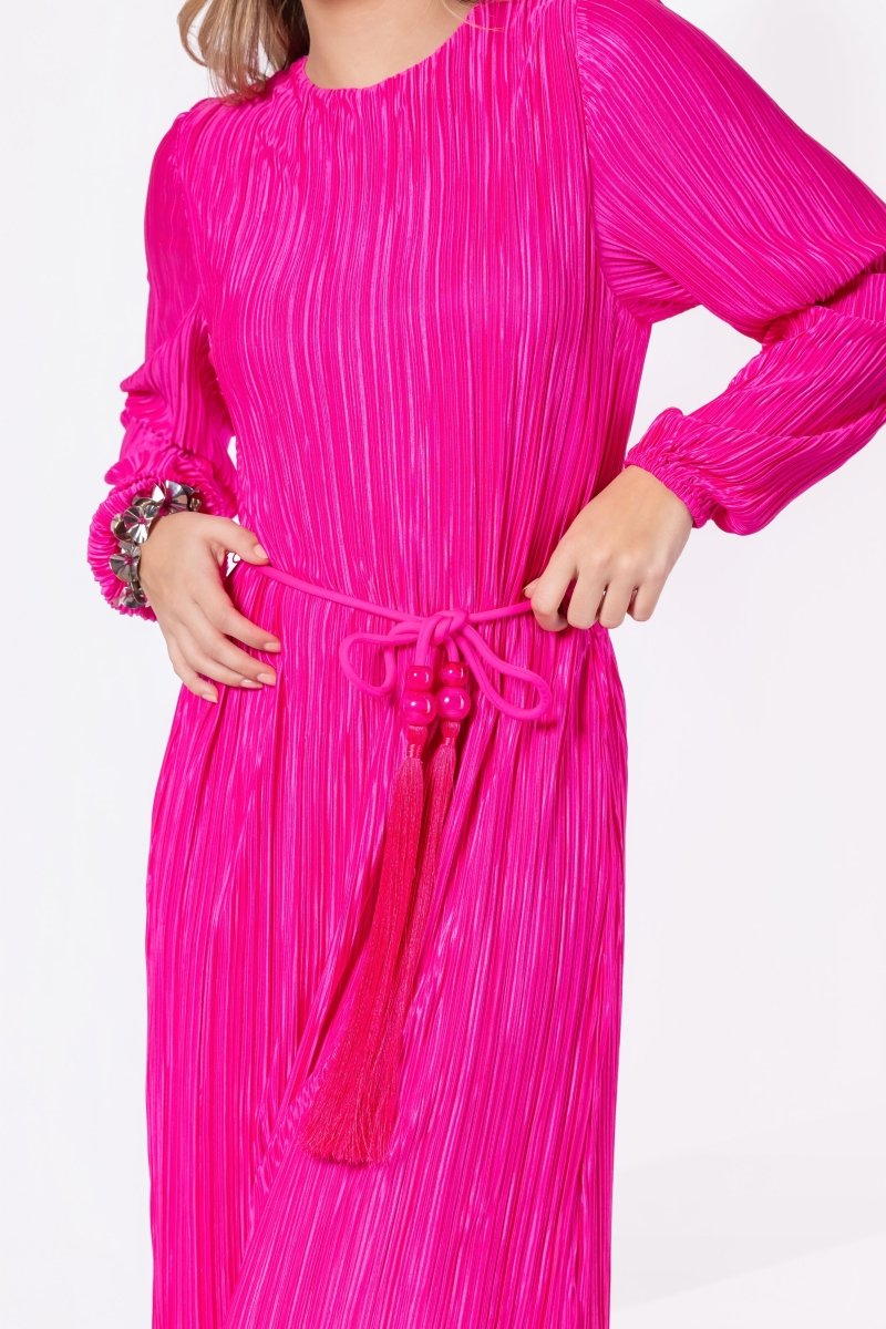 Camellia Dress (Hot Pink) - Dress - Yakira Bella