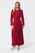 Camellia Dress (Wine)