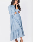 CAMILLE DRESS (CHAMBRAY) - Dress - Yakira Bella