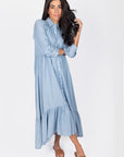 CAMILLE DRESS (CHAMBRAY) - Dress - Yakira Bella