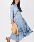 CAMILLE DRESS (CHAMBRAY) - Dress - Yakira Bella