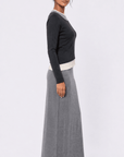 Carine Dress (Grey) - Dress - Yakira Bella