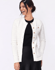 Carmela Cardigan (Cream) - Top - Yakira Bella