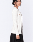Carmela Cardigan (Cream) - Top - Yakira Bella