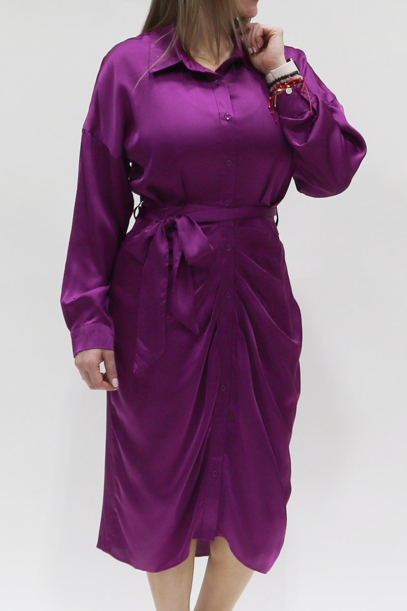 CAROLINE DRESS (MAGENTA) - Dress - Yakira Bella