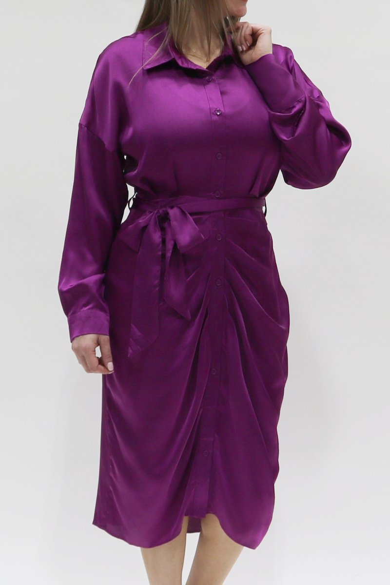 CAROLINE DRESS (MAGENTA) - Dress - Yakira Bella