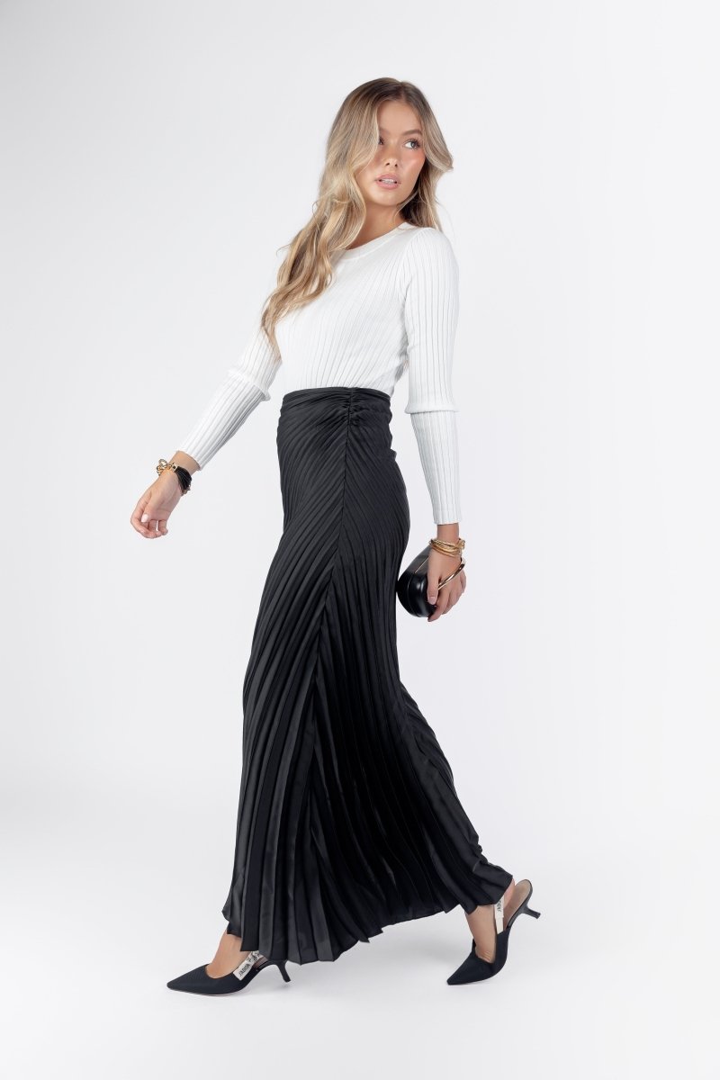 Caroline Skirt (Black) - Skirt - Yakira Bella