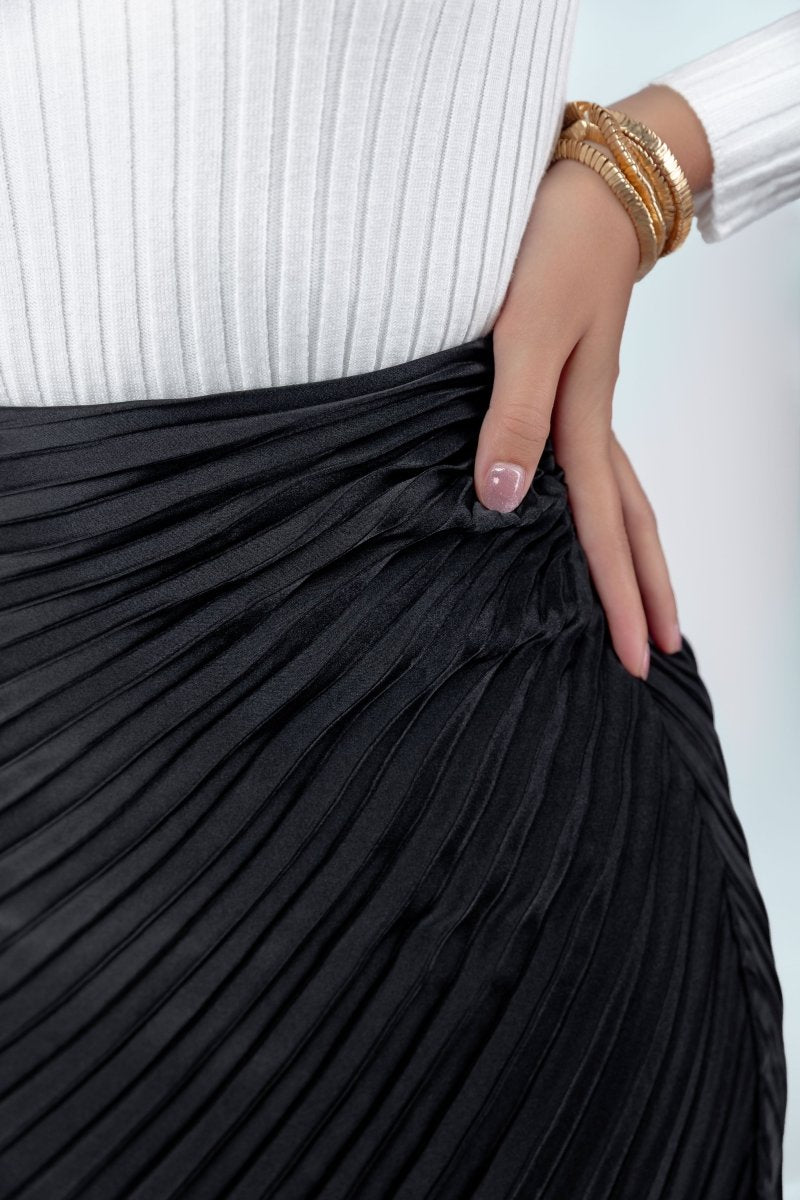 Caroline Skirt (Black) - Skirt - Yakira Bella