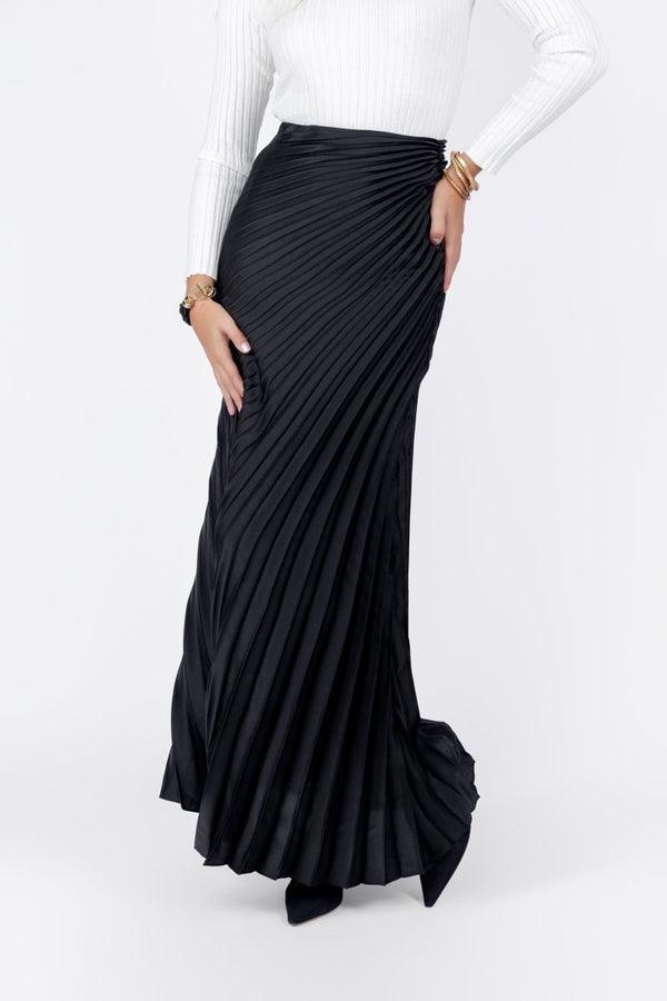 Caroline Skirt (Black) - Skirt - Yakira Bella