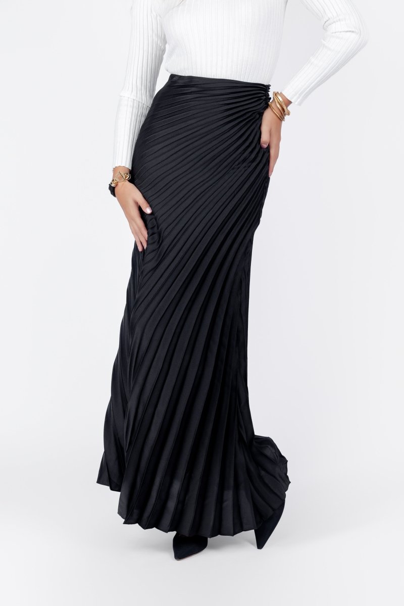 Caroline Skirt (Black) - Skirt - Yakira Bella