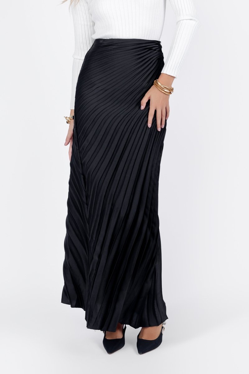 Caroline Skirt (Black) - Skirt - Yakira Bella