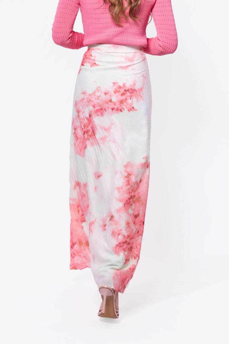 Caroline Skirt (Ivory/Pink) - Skirt - Yakira Bella