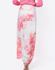 Caroline Skirt (Ivory/Pink) - Skirt - Yakira Bella