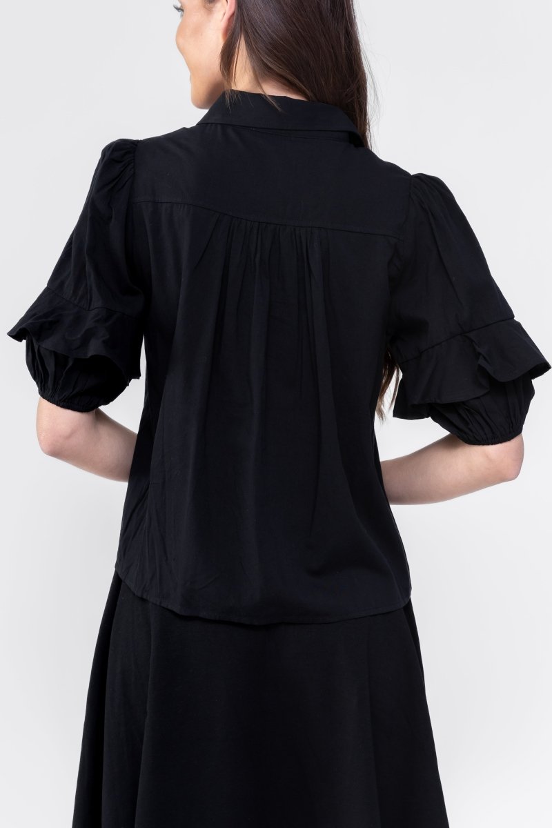 CASEY TOP (BLACK) - Top - Yakira Bella