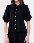 CASEY TOP (BLACK) - Top - Yakira Bella