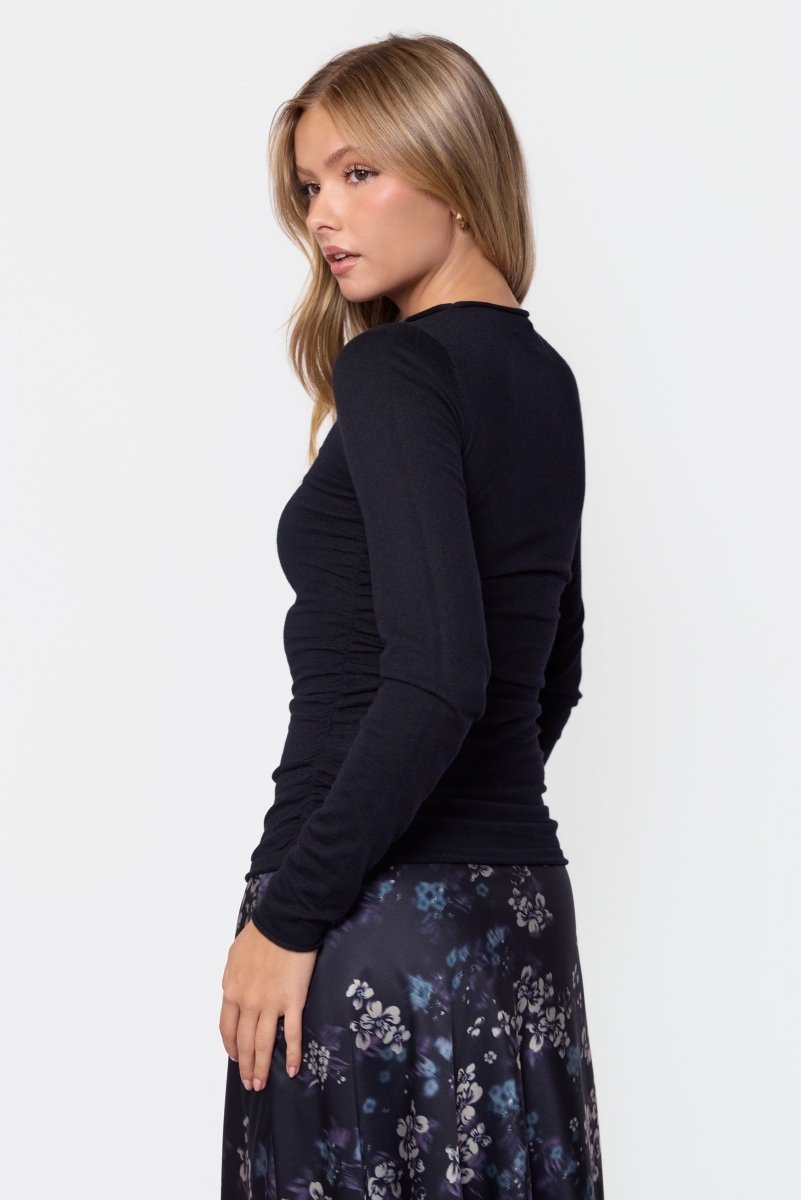 Cassie Top (Black) - Top - Yakira Bella
