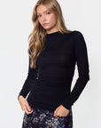 Cassie Top (Black) - Top - Yakira Bella