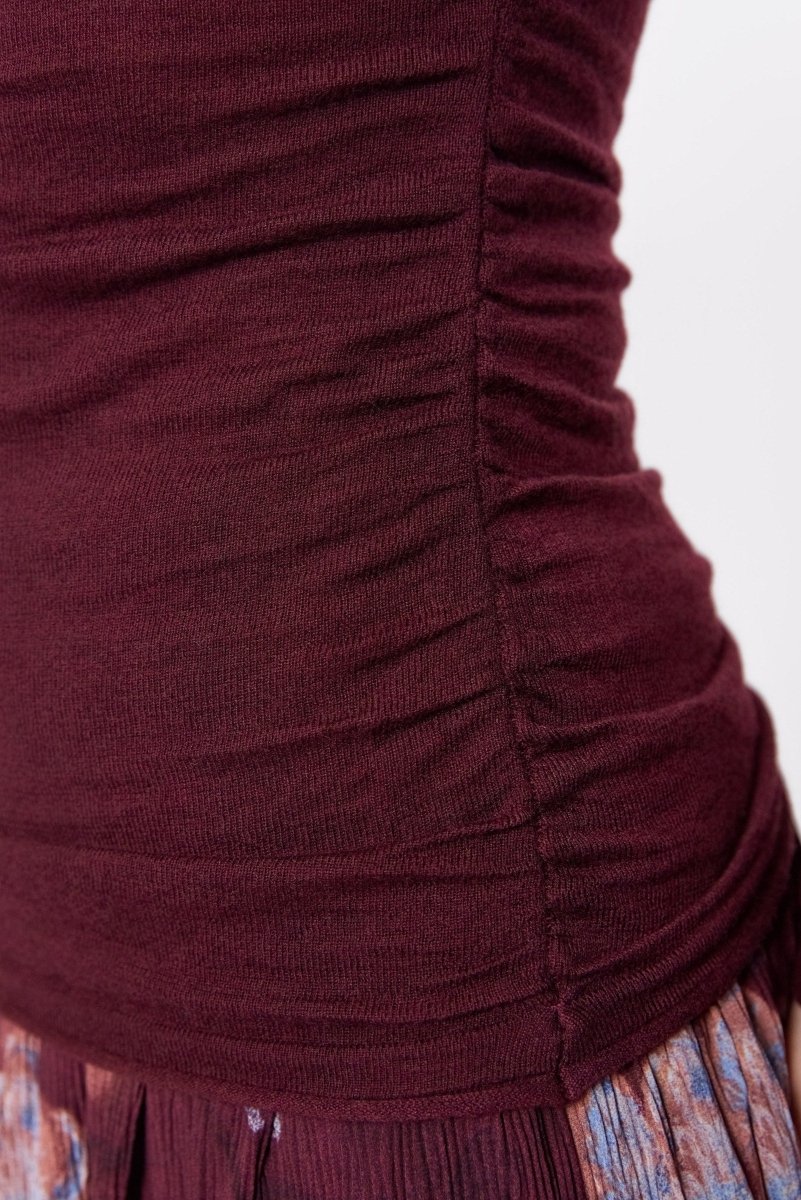 Cassie Top (Deep Brown) - Top - Yakira Bella