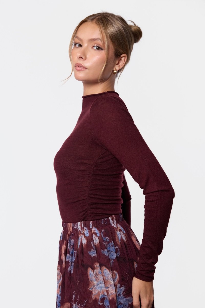 Cassie Top (Deep Brown) - Top - Yakira Bella