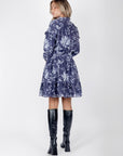Cecilia Dress 39" (Purple Pattern) - Dress - Yakira Bella