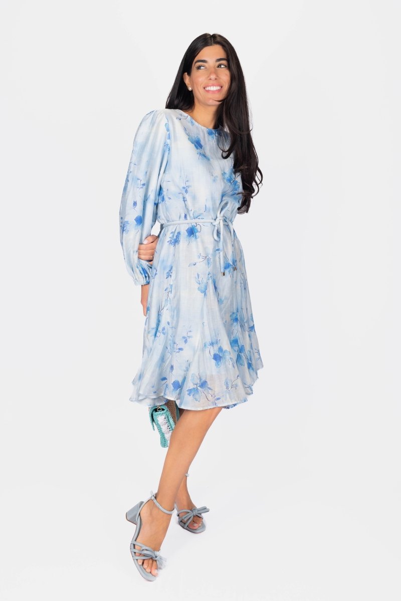 CELIA DRESS (BLUE) - Dress - Yakira Bella