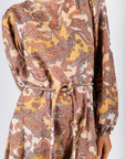 Celia Dress (Yellow Pattern) - Dress - Yakira Bella