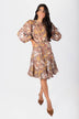 Celia Dress (Yellow Pattern)