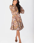 Celia Dress (Yellow Pattern) - Dress - Yakira Bella