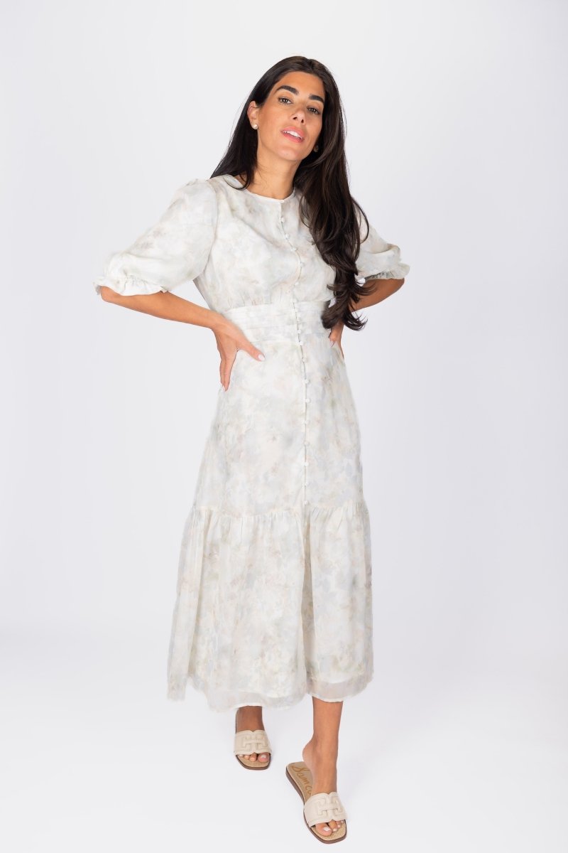 Charlotte Dress (Off White) - Dress - Yakira Bella