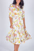 CHARLOTTE DRESS (WHITE/YELLOW) - Dress - Yakira Bella