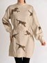 CHEETAH DRESS (BEIGE) - Dress - Yakira Bella