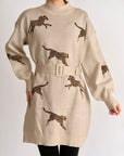 CHEETAH DRESS (BEIGE) - Dress - Yakira Bella