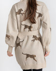 CHEETAH DRESS (BEIGE) - Dress - Yakira Bella