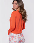 Chloe Cardigan (Deep Coral) - Top - Yakira Bella
